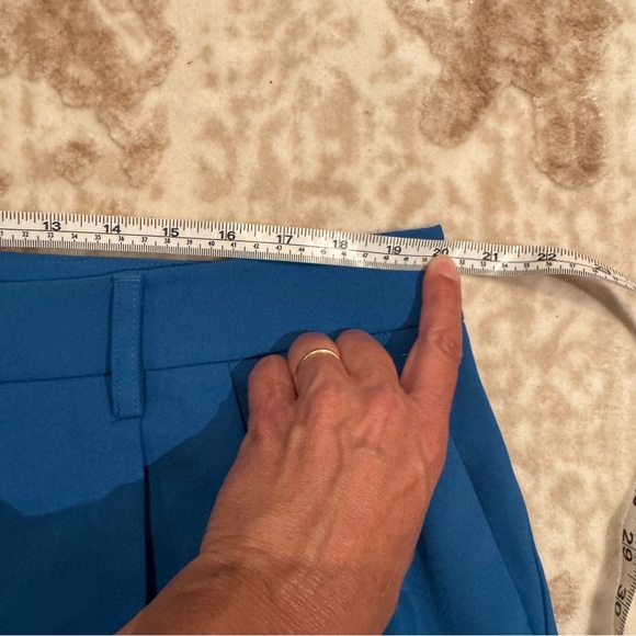 Joe Fresh Vibrant Blue women’s Pants Plus size 16W - Picture 6 of 9